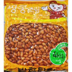ileum^m반찬단지 땅콩간장조림 4KX4 맛있는 업소용 식당용 가정용일medi*^, 4kg, 4개