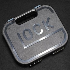 [건스토리] 글록 케이스 / 글록 케이스 / 글록 건케이스( Logo CASE), 1개, 블랙