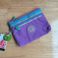 키플링 kipling 투 지퍼 빅 클러치 파우치 수납 가방 9410