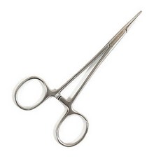 강아지 직선 겸자 1P 귀털 관리 거즈 소독용 가위ver5+1GPt