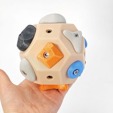 指力板 攀岩訓練 指力板 手指力量 3D款手指指力攀巖球 18個真實岩點, 1個, 3D款 手指攀岩球