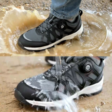 [인포벨]애드크로스 홈쇼핑 헤베나 다이얼 트래킹화 끈풀림없는 원터치 다이얼 남자운동화 통풍 미끄럼방지 런닝화 발란스 인솔 포함