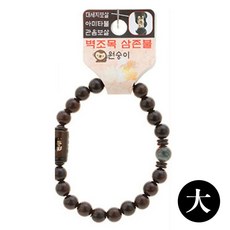 띠 액운방지 팔찌 기원 불교 삼존불 벽조목 합장주 23DAS, 1개