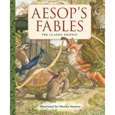 (영문도서) Aesop's Fables: A Little Apple Classic Hardcover, Applesauce Press, English, 9781604339239