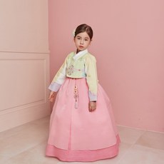 하랑한복 여아한복 새얀랑