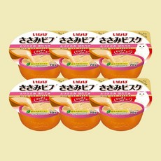 [오늘까까 아님미다] 차오 비스크 고양이 컵 간식, 혼합맛(닭가슴살/관자), 70g, 6개