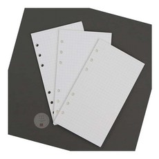 MN 6공 모눈 다이어리 속지 135매 A6 리필다이어리