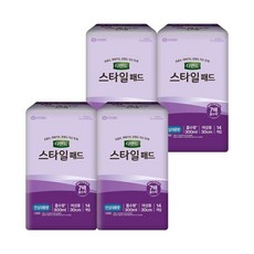 디펜드 스타일 패드 안심대용량 요실금 여성용 성인기저귀 14개입x4개, 14개입, 4개