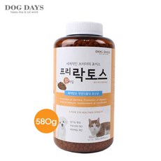 [도그데이즈] 프리락토스 천연 식물성 유산균 (환타입) 580g, 장건강/유산균, 1개