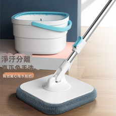 VANLUEE 旋轉拖把桶 居家地面清潔 免手洗脫水, 1個