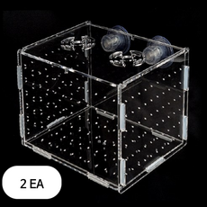 미미네아쿠아 new 아크릴 격리박스 큐방형, 2개
