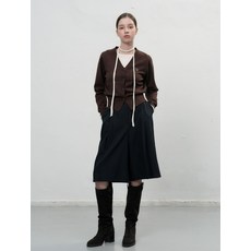 매장정품 제너럴아이디어 플리츠 버뮤다 팬츠 [DEEP NAVY] WBE3L12505