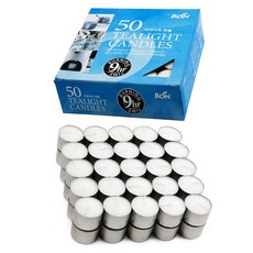 무향 티라이트 양초 캔들 미니양초 초 티캔들 13종 3 5 8 9시간, 티라이트(중국), 1번 9시간50개(중국)