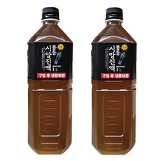 봉동 생강진액 국내산 생강청 생강차 1L x 2병 시앙진액, 1개입, 2개