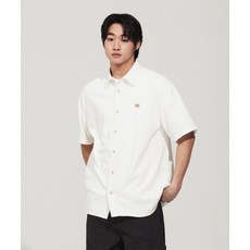 와키윌리 WACKY WILLY 데님 워싱 반팔 셔츠 화이트 WA2602SS32WH 168936