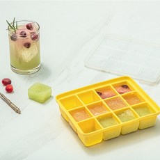 글라스락베이비 이유식 실리콘 큐브 6구 12구, 글라스락베이비 이유식 실리콘 큐브 (6구,12구)