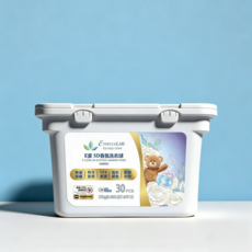 Evopluslab 5D香氛洗衣球 淺海風鈴, 1個, 30個裝