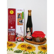成功醬油 真味黑豆蔭油 420ml 12瓶 (1箱) 70年 手工蔭油 府城 伴手禮, 1個