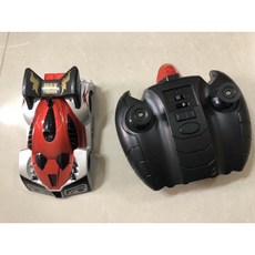 無線遙控翻滾特技車 - 翻斗車 熱賣電動玩具車 中小遙控車 逗狗貓車 小孩聖誕禮物, 紅色, 1個