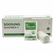 성진 탄력붕대 압박붕대 4인치 (10cm/190cm), 1개입, 6개