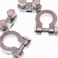 배터리클램프 ㄱ자 클램프 자동차 터미널 배터리클립 수리, 1개