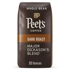 피츠커피 메이저 디카슨 블렌드 홀빈커피 907g Peet's Coffee, 1개, 홀빈(분쇄안함)