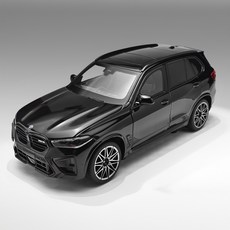 BMW X5 M SUV 1대24 1:24 자동차 미니카 모형 다이캐스트 꿈꾸는다락방, 블랙