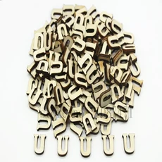 208pcs 8set 26 영어 알파벳 문자 나무 번호 가구 장식 예술 편지 디지털 디스플레이, 05 Letter U, 01 10mm--15mm 208pcs
