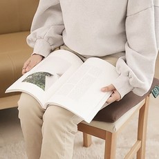 바른 도넛방석 사각 여행준비물 건강 쿨방석 메모리폼방석 학생 메모리폼 자세 공부 방석상점 고밀도 여름방석 의자방석 의자쿠션 북카페 미용 사무실 쿠션 방석 소파쿠션 집중 대형쿠션, 베이지