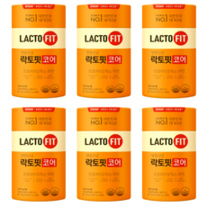락토핏 코어 120g x 6개