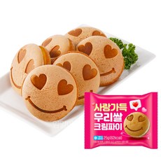 [얌얌마켓] 사랑가득 우리쌀 크림파이 750g (아이스박스 포함), 1개