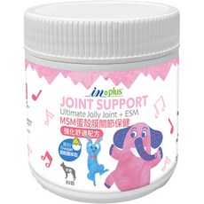 IN Plus 蛋殼膜系列犬用保健品 含蛋殼膜關節配方 卵磷脂護膚亮毛 魚油Omega-3 -誼家寵物, 1個, IN+蛋殼膜關節保健MSM強化舒緩60顆, 60 capsules / tablets per unit