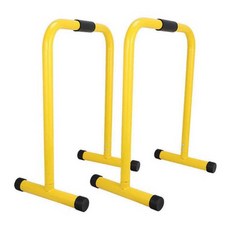 가정용 딥스바 평행봉 이퀄라이저바 홈트레이닝 철봉 노란색 / 70cm, 노란색 / 80cm, A. 옐로우80cm한쌍