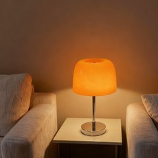 에이무드 머쉬룸 미드센츄리 스탠드 조명, 오렌지