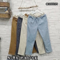 330029 第四代腰撞色剪刀褲, 駝,M, 1個