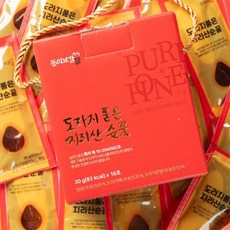 고가네 빅사이즈 도라지 품은 지리산 순꿀 스틱 480g(30g*16ea) 960g(30g*32ea), 1박스, 480g