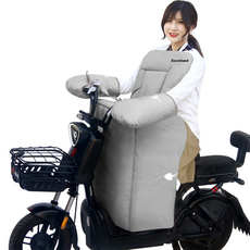 오토바이 스쿠터 방한용품 다리 워머 바람막이 방한복 오토바이 방한복, 파랑색