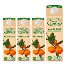 돈시몬 착즙 만다린 감귤 주스 (x) 유튜브음료수생과일 스페인산 100% 착즙주스, 1L, 1개