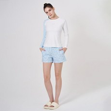 [백화점 정품] 스파이더 여성 프로웹쿨 워터 스포츠 숏츠 3.5부 SPKMCNTR372WLBL