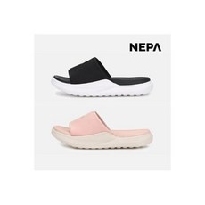 [AK플라자] [네파] 공용 플럼퍼 리커버리 슬라이드 쿠션 슬리퍼 7LD7678