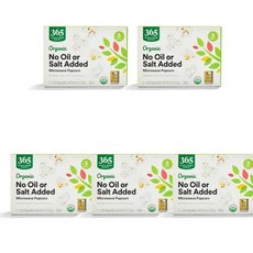 365 홀푸드마켓 전자레인지 팝콘 무가염 255g, 5개