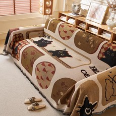 대형 소파 커버 덮개 천갈이 소파 피드 매트 패브릭, 1개, 그레이트 럭