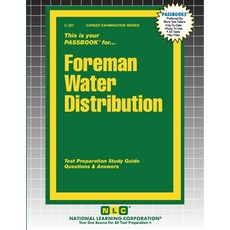 (영문도서)Foreman Water Distribution Paperback, National Learning Corp, English, 9781799302018