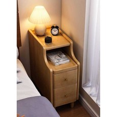 가정용 실내 침대 서랍 거실 탁자 침실 인테리어 옆 협탁 소파 가구 제품, 1개, 6. 20cm 원목색상 완제품