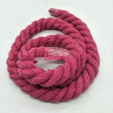 1-5 미터 12mm 3 가닥 트위스트 코튼 로프 짠 브레이드 가방 코드 홈 장식 Drawstring 밧줄 DIY 바느질 액, 03 12mm-1Meter, 12 RoseRed