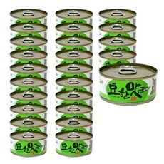 바이캣 고양이 묘한맛 간식, 참치 + 헤어볼 혼합맛, 80g, 24개