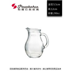 連文餐具 卡那拉公杯 290cc 玻璃壺 果汁壺 水壺, 1個, 透明