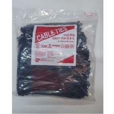 국산 동아베스텍 케이블타이 100mm 흑색 1000개입 전선정리, 1개