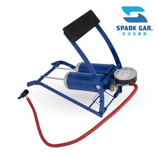 雙管打氣筒 輕巧便攜 方便充氣 堅固耐用, 1個