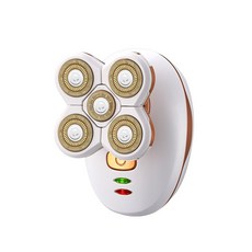 급속 충전 전기 면도기 디지털 면도기 워싱 팔도 다용도 면도기, 화이트, 하나